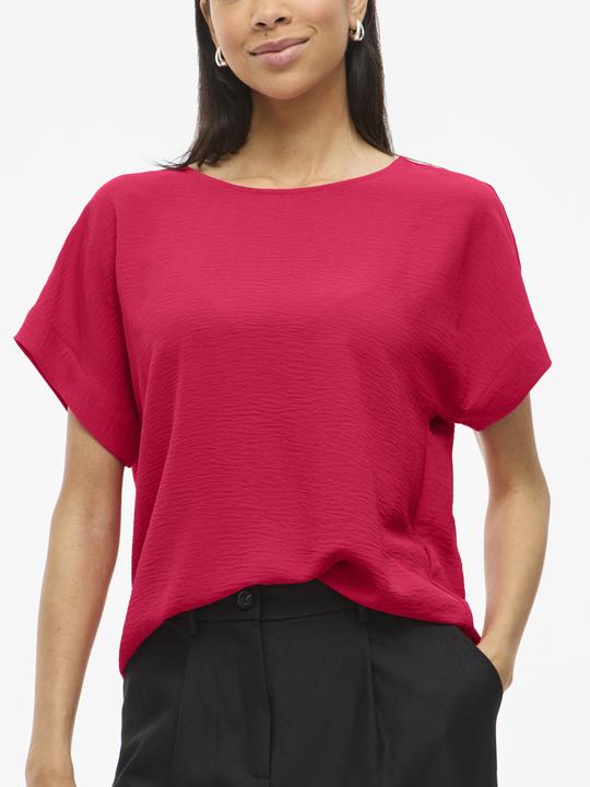 Produktbild Vila Rundhals Oberteil mit kurzen Ärmeln (40)