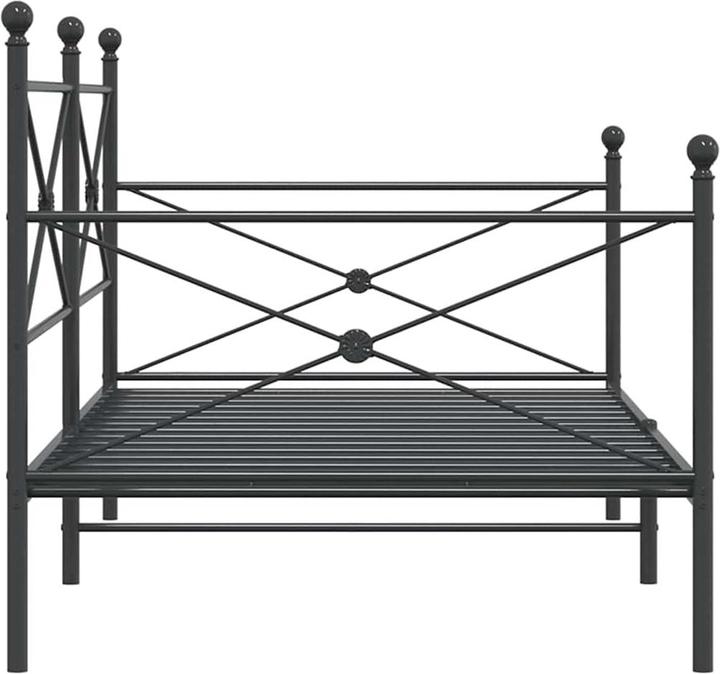 Produktbild vidaXL ausziehbares Tagesbett (107 x 203 cm)