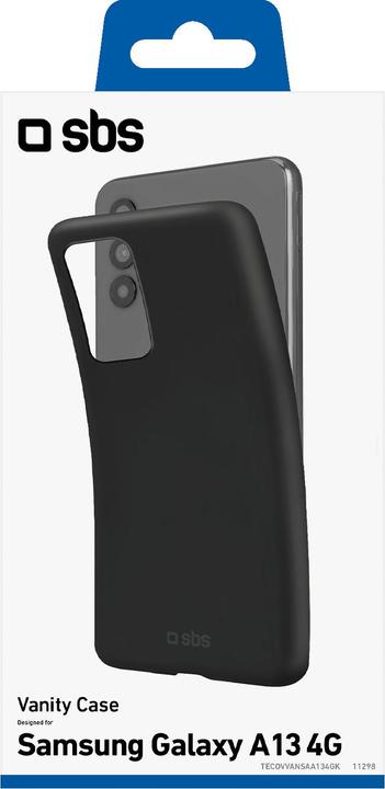 Actual product image SBS Vanity case for Samsung Galaxy A13 4G, black colour (Samsung Galaxy A13)