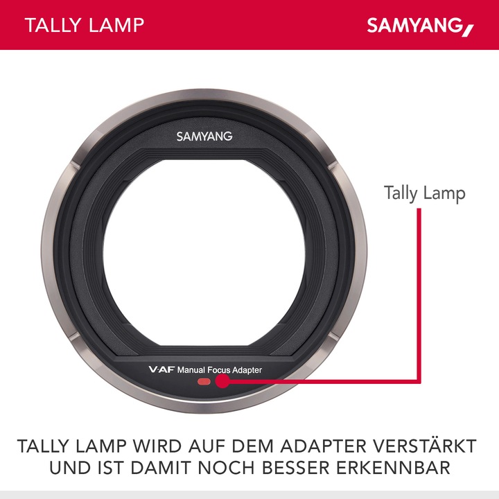 Produktbild Samyang MF Adapter für V-AF Serie