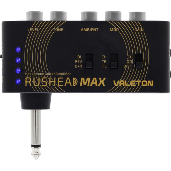 Valeton RushHead Max (Klangregelung, USB-DAC), Kopfhörerverstärker