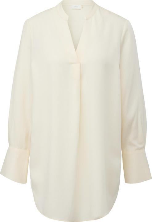 Image du produit s.Oliver Bluse Twill-Bluse aus Lyocell (40)