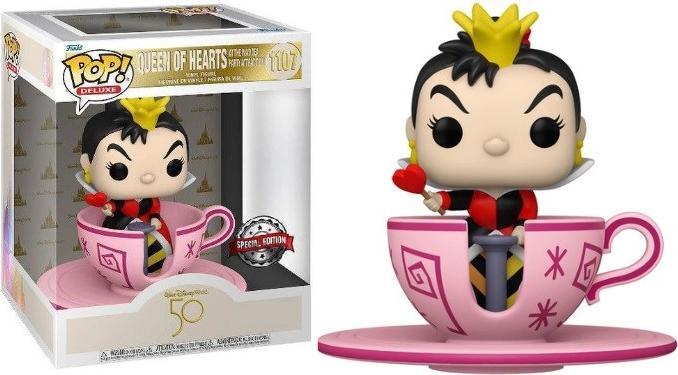 Actual product image Funko POP! Disney 50Th Queen of Hearts In Tecup (1107) EXM