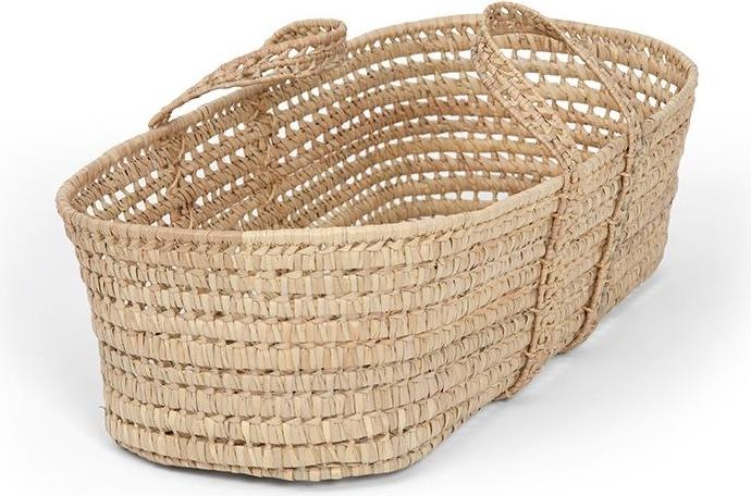 Produktbild Funnababy Musselin Moses-Korb-Set, incl Basket - Provinz - Petrol - 85 cm