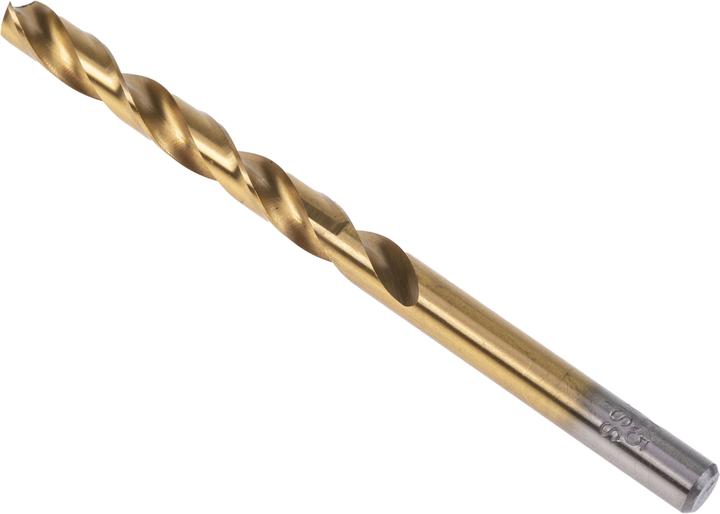 Produktbild RS PRO TiN Spiralbohrer 6,5mm 10Stück (6.5 Millimeter)
