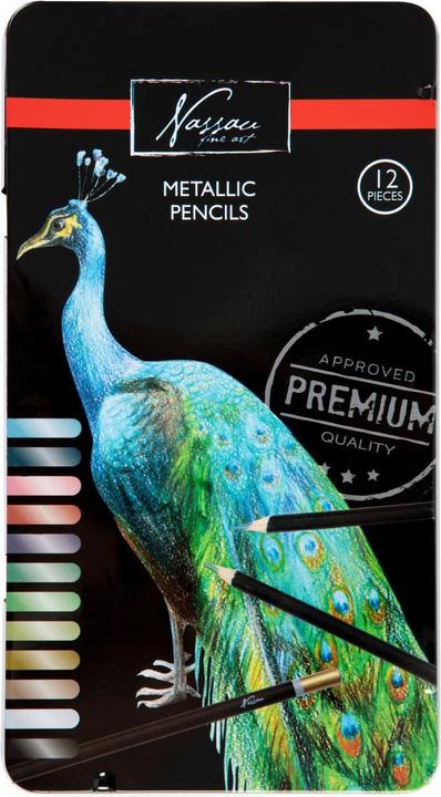 Actual product image Art Sensations Nassau Kleurpotloden Metallic, 12pcs. (12 x)