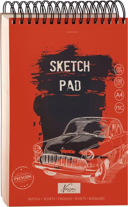 Actual product image Art Sensations Nassau A4 sketchpad (A4, Special ruling)