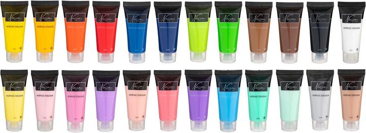 Actual product image Art Sensations Nassau acrylic paint base and pastels (528 ml)