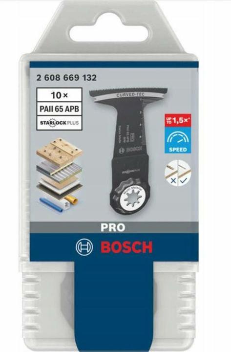 Productafbeelding Bosch PRO PAII 65 APB Lemmet voor multifunctioneel gereedschap, 65 x 55 mm
