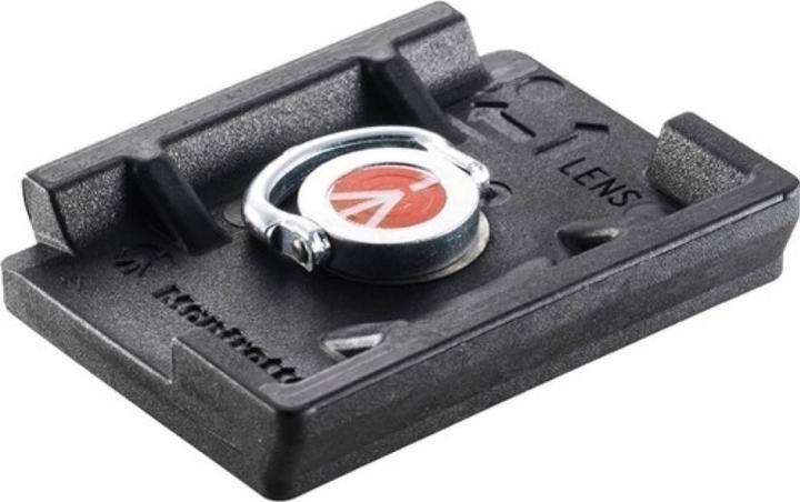 Produktbild Manfrotto Schnellspannplatte Light 1 / 4 + 3 / 8 kompatibel mit allen RC2 Köpfen (Stativ Schnellwechselplatte)