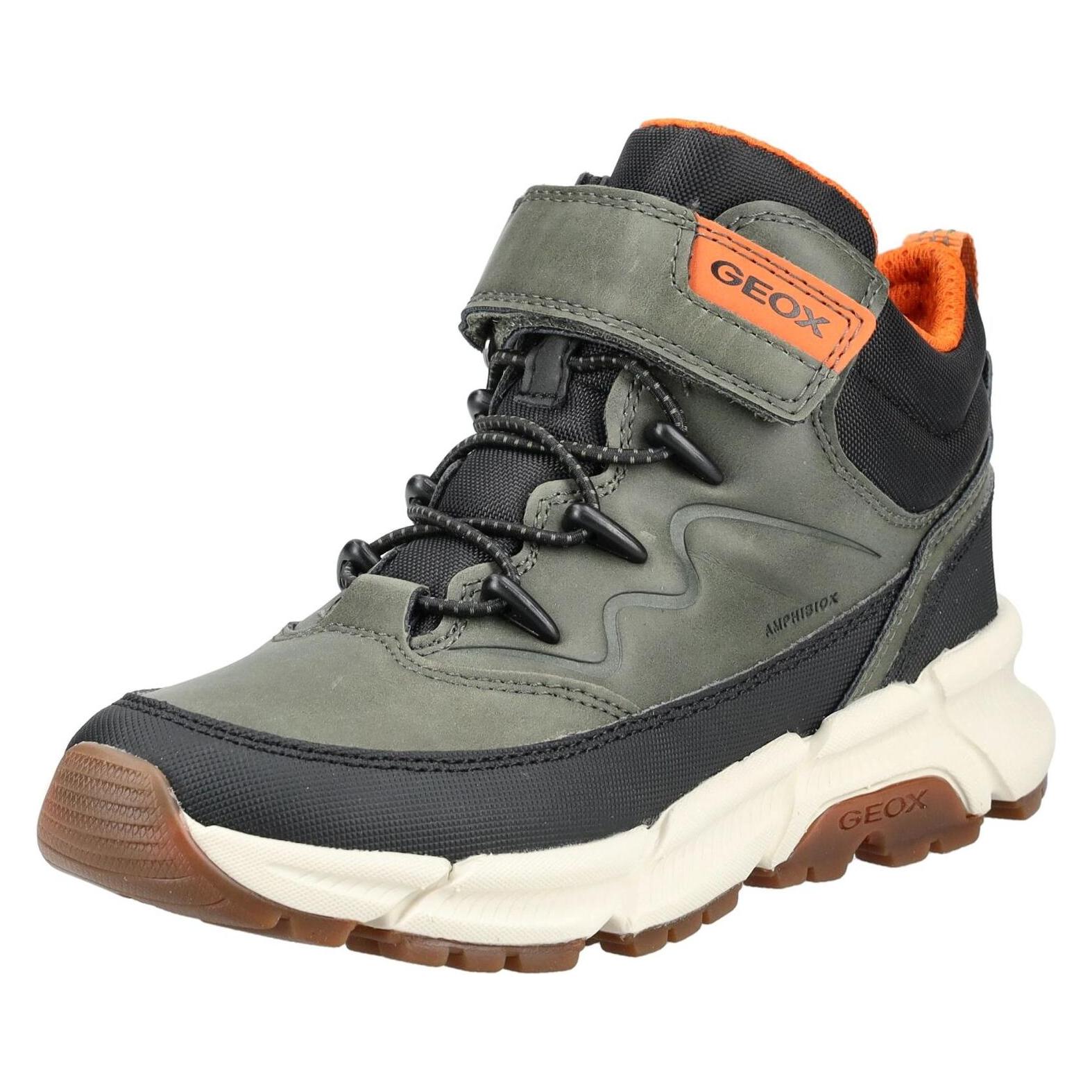 Geox, Jungen, Boots + Stiefel, J36LCG 0MEFU C0623, Orange, (31)