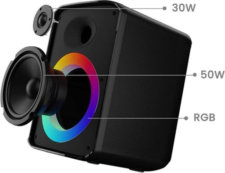 Produktbild Tellur Bluetooth Speaker Buzz 80 Wt (6 h, Akkubetrieb)