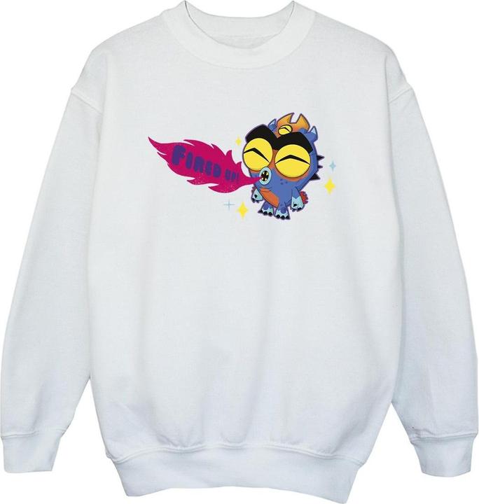 Immagine prodotto Disney Big Hero 6 Baymax Fred Fired Up Felpa Ragazze (140, 146)