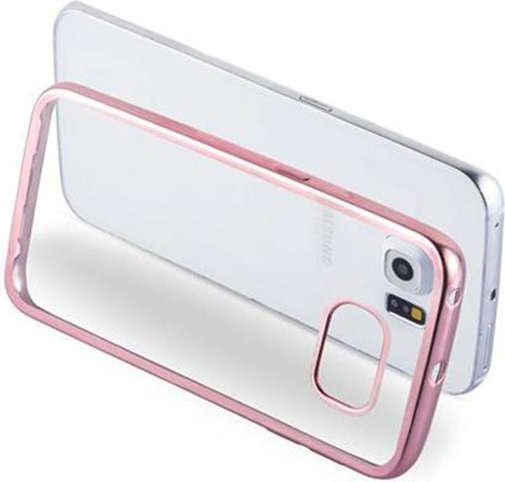 Image du produit Cadorabo TPU Cover Ultra Slim Chrome pour Samsung Galaxy S6 EDGE (Samsung Galaxy S6 Edge)