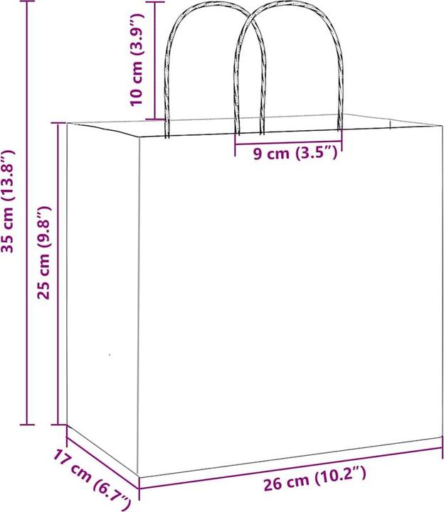 Produktbild VidaXL Petrona (Geschenkbox, 50 x)