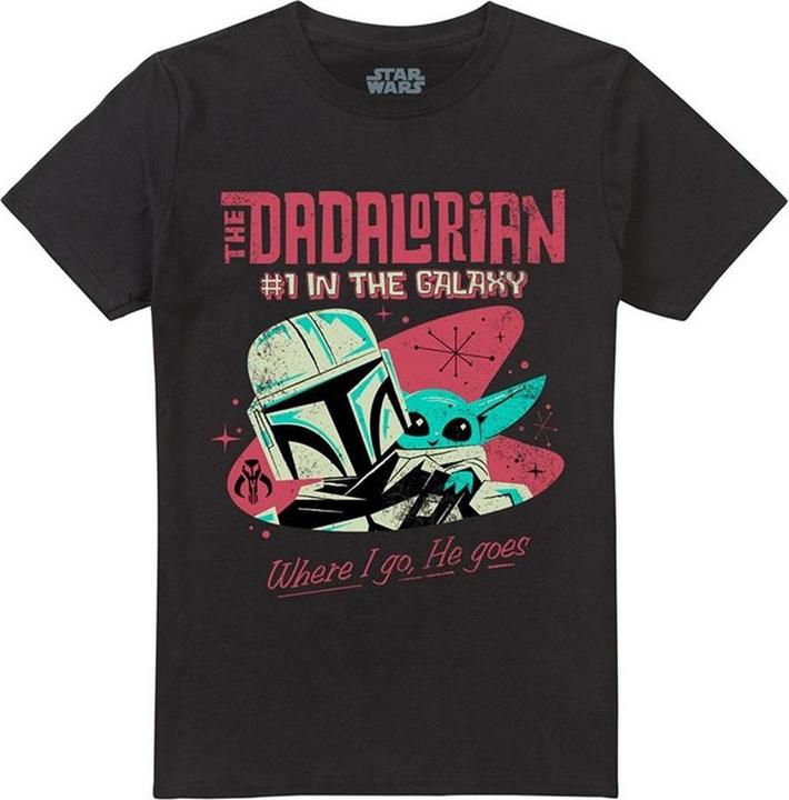 Produktbild Star Wars #1 Dadalorian Where I Go TShirt (S)