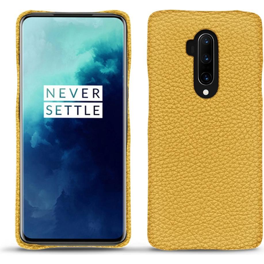 Noreve Lederschutzhülle (OnePlus 7T Pro), Smartphone Hülle, Orange