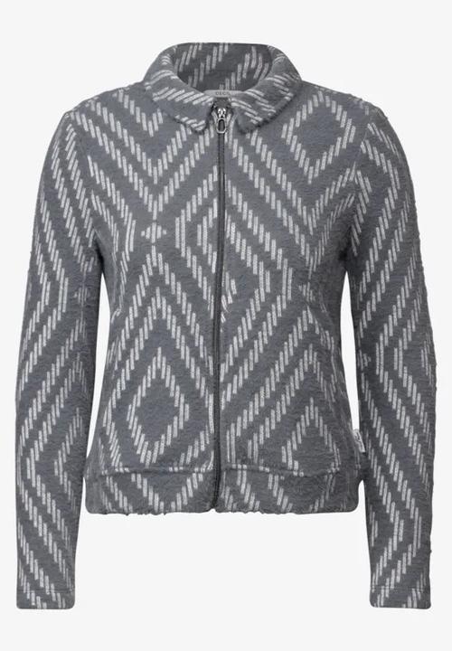 Produktbild Cecil Cardigan Donna Piuma Filato Stampa (M)