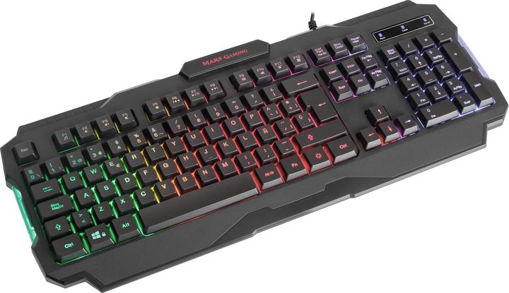 Image du produit Mars Gaming Pack 4 En 1 Gamer (Clavier/Souris/Casque/Tapis) Mcprgb2 RGB (Noir) (FR, Filaire)