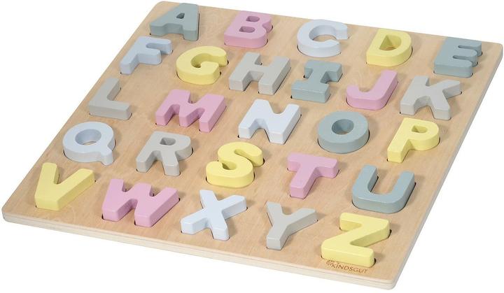 Produktbild Kindsgut Holzpuzzle ABC blau,gelb,rosa