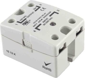 Produktbild RS PRO Tafelmontage Halbleiterrelais mit Nulldurchgang, 1-poliger Schliesser 280 V eff / 40 A