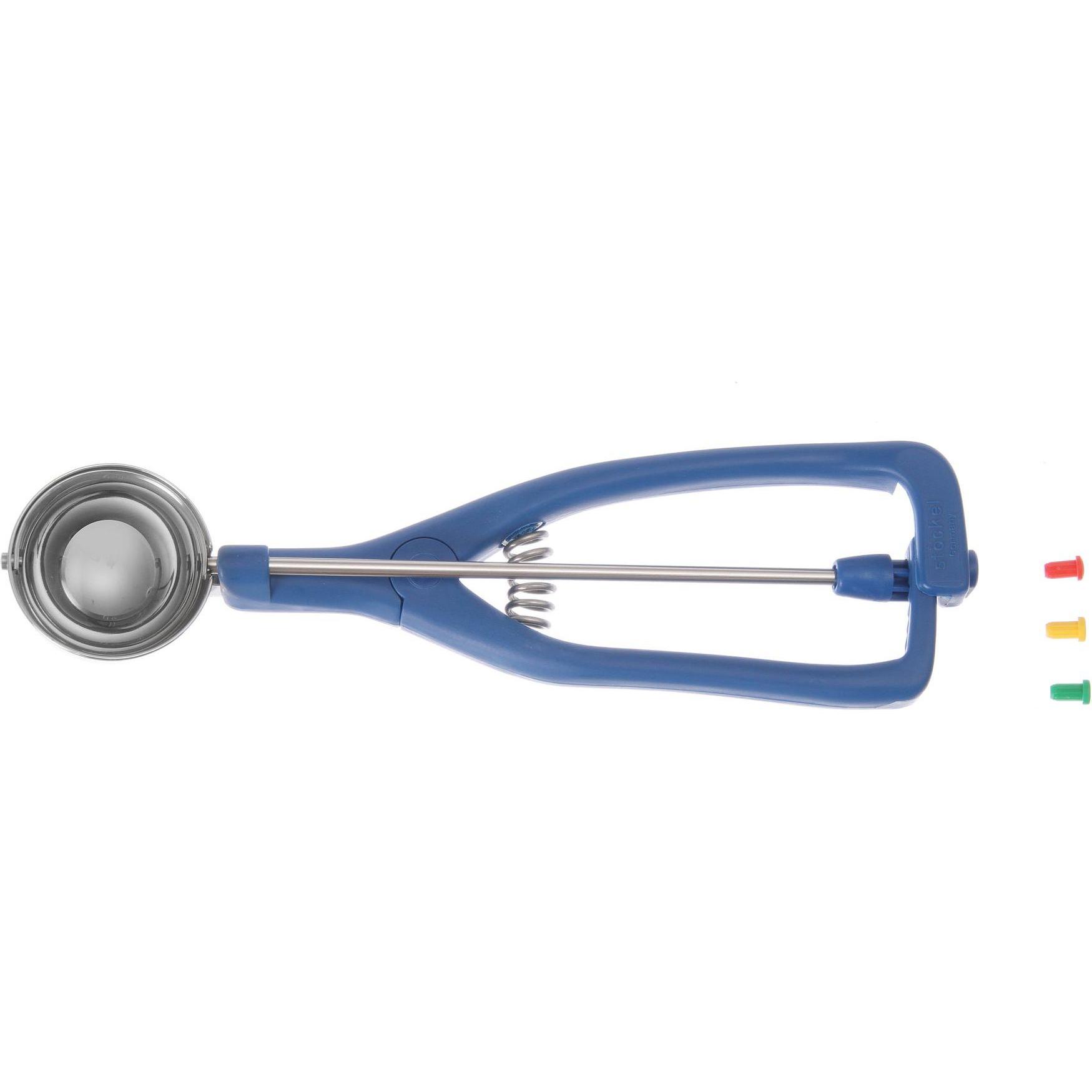 Hendi Eisportionierer 1/40 Edelstahl Nylongriff Stöc, Servierbesteck, Silber