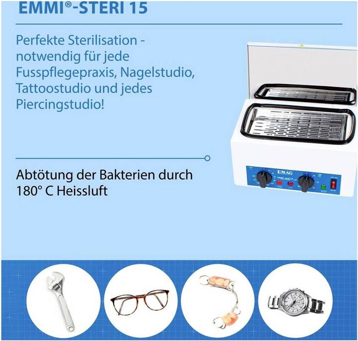 Produktbild Emag Steri 15 Heissluft-Sterilisator
