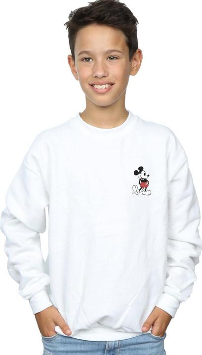Produktbild Disney Mickey Mouse Kickin Retro Chest Sweatshirt Jungen (152, 158)