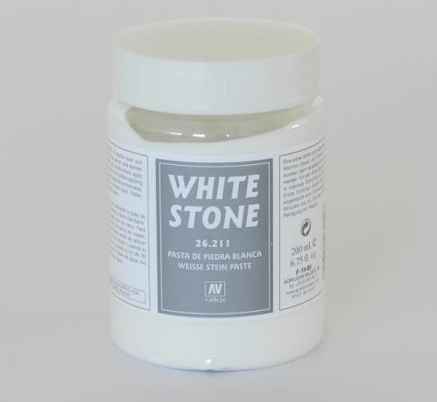 Produktbild AirbrushKing Weisse Stein Paste 200ml - Vallejo