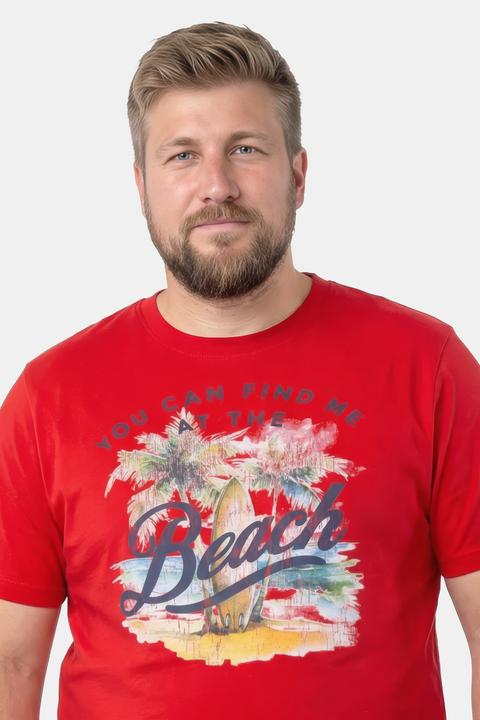Produktbild Men+ T-Shirt, Halbarm, Brustprint (L)