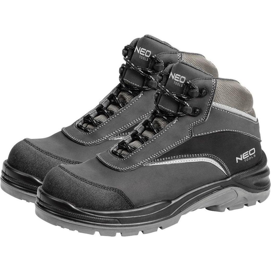 Neo Tools, Sicherheitsschuhe, work ankle boots S3 SRC nubuck size 43 (82-151-43) (S3, 43)