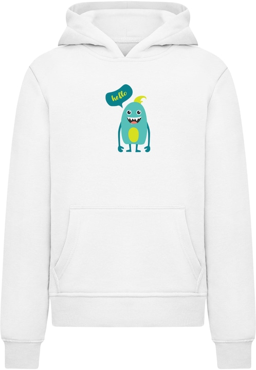Produktbild Merchcode Kids Monster Hello - Basic Hoody - 184947 (158)