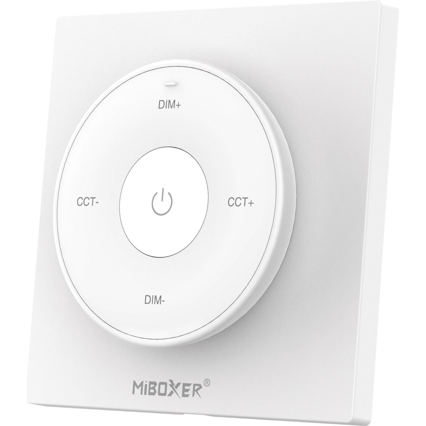 Synergy 21 telecomando a led mini telecomando 2.4ghz (w) doppio bianco (cct) *milight/miboxer* (Telecomando specifico per il dispositivo, Radio freque