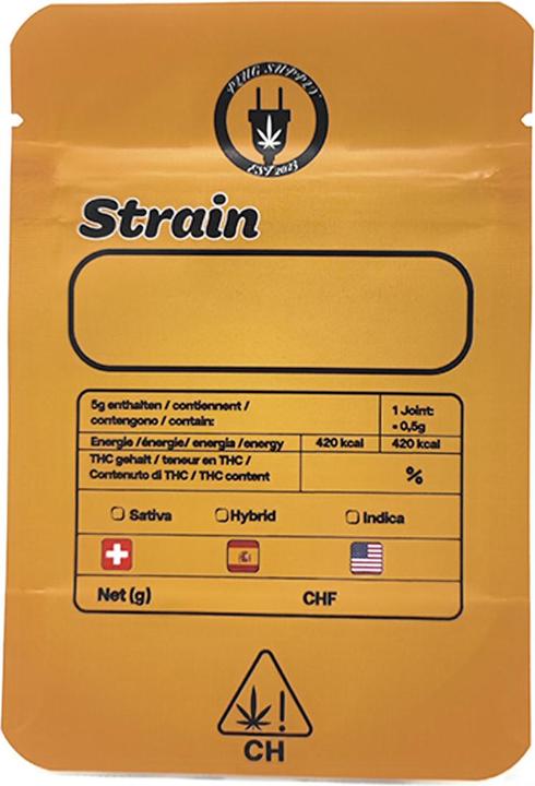 Actual product image Plug Supply Dope Premium Smellproof Bags 130 x 90 x 60mm 50pcs