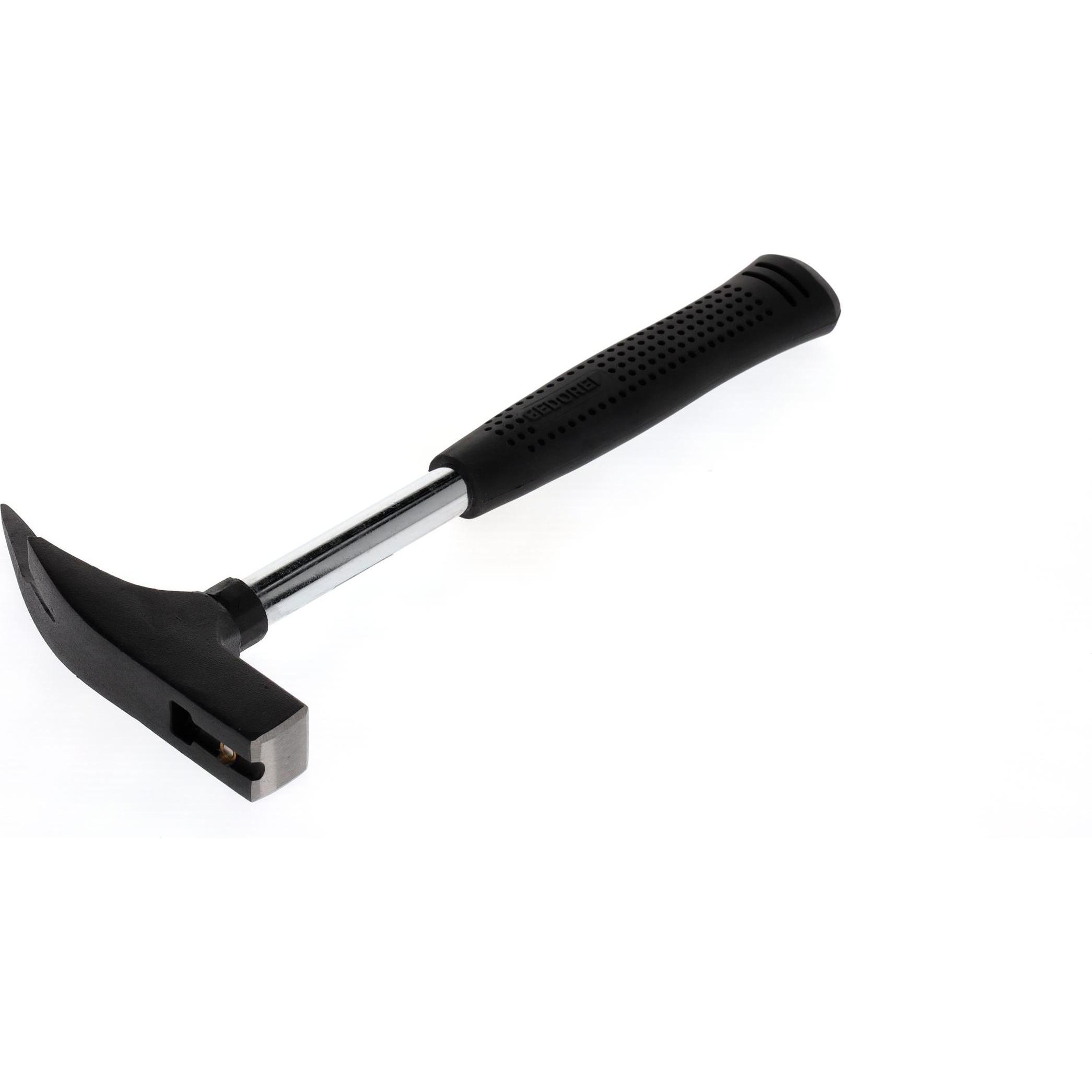 Gedore, Hammer, Latthammer mit Magnet, 317 mm, Stahlrohrstiel, Kunststoffgriff (840 g)