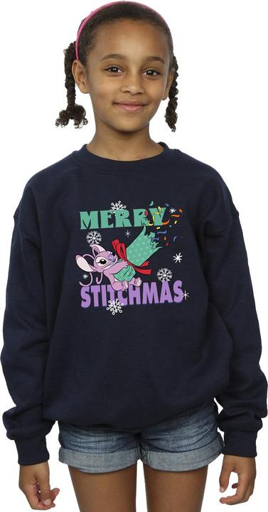 Produktbild Lilo & Stitch Merry Stitchmas Sweatshirt Mädchen (128)
