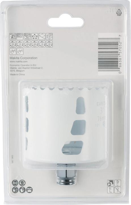 Produktbild Makita EZYCHANGE TCT-Lochsäge 76mm (76 mm)