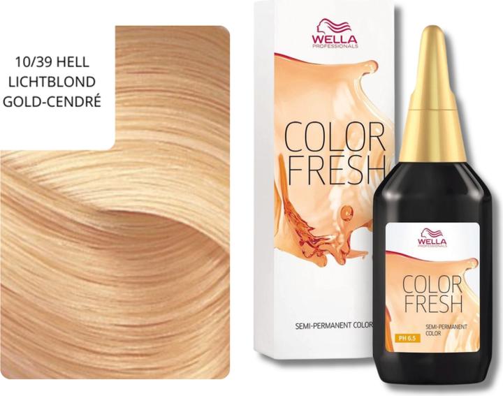 Produktbild Wella Color Fresh Acid (10/39 hell-lichtblond gold-cendre)