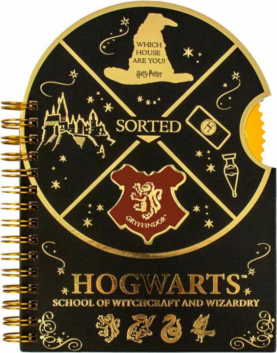 Image du produit Blue Sky Harry Potter - Carnet de notes A5 rotatif (A5, À rayures)