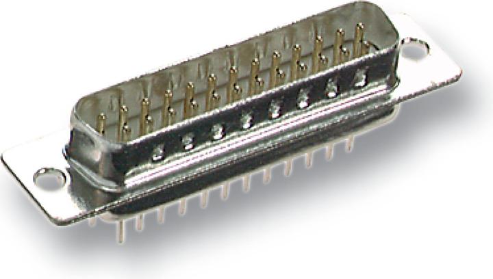 Actual product image EFB Elektronik D-Sub solder plug 09pol. Print-mount, EDS 09 PP