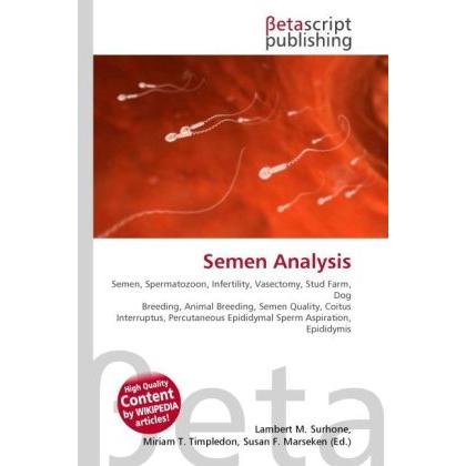 Semen Analysis, Fachbücher