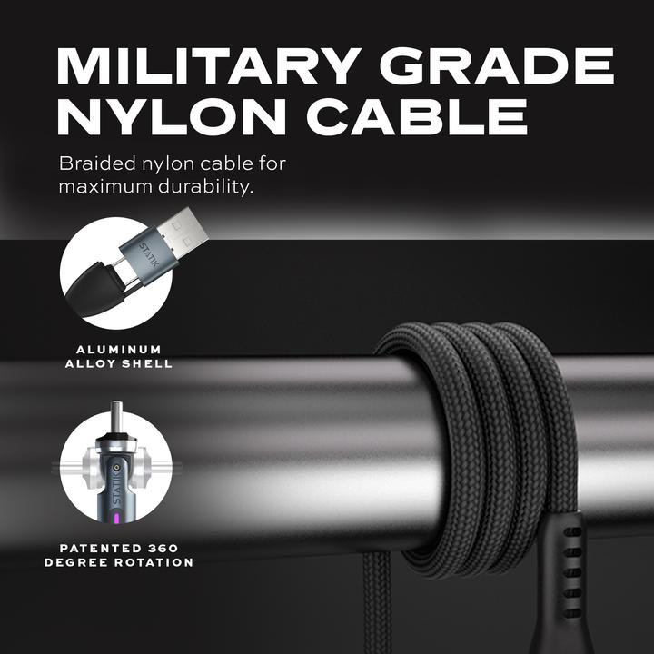 Produktbild Statik 5in1 Ladekabel (2 m, USB 3.0, 100 W)
