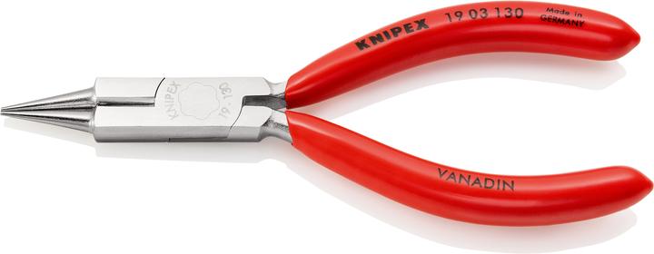 Actual product image Knipex Round Nose Pliers with cutting edge (130 mm)