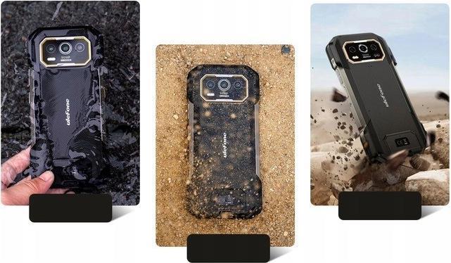Actual product image Ulefone Armor 27 (256 GB, Black, 6.78", Hybrid Dual SIM, 4G)
