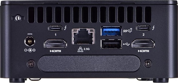 Actual product image ASUS Wall Street Canyon Nuc12wshi5 (Intel Core i5-1240P)