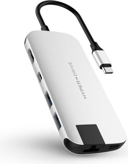 Actual product image Hyperdrive Multiport Hub (USB-C, 6 Ports)