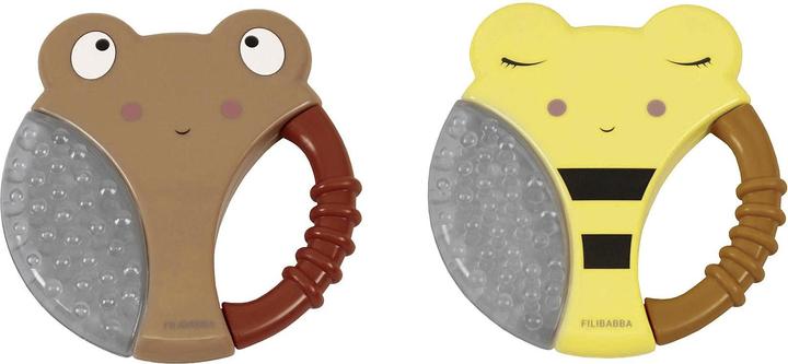 Actual product image Filibabba Cooling teethers - bee and larva (0 Months - 1.50 years)