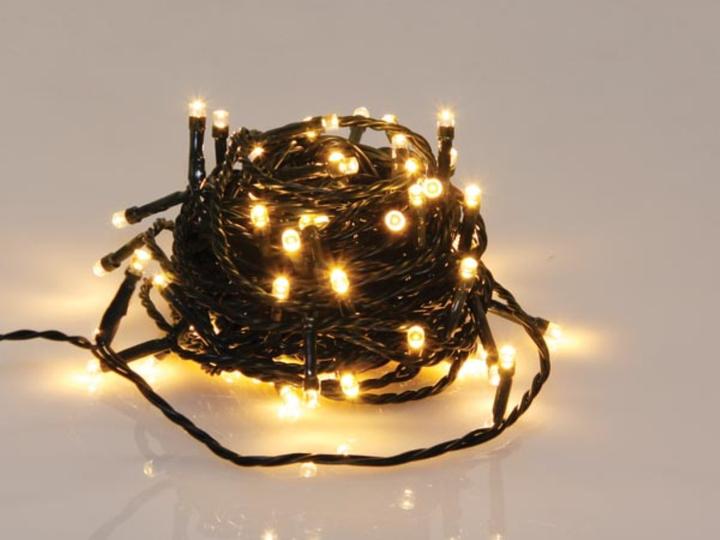 Produktbild Light Creations Maxilight LED - 8 m - 120 warmwei?e Lampen - gr?nes Kabel (8 m)