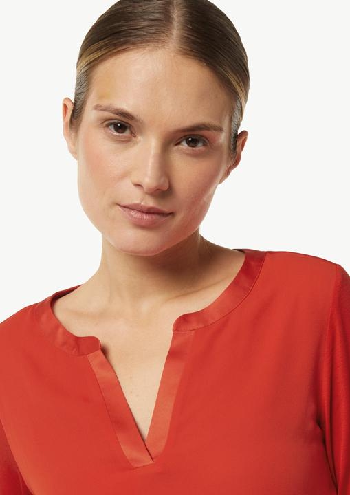 Actual product image Comma T-Shirt Langarmshirt im Fabricmix mit Tunika-Ausschnitt (32)