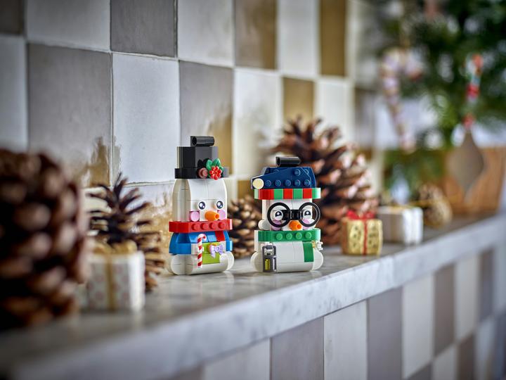 Produktbild LEGO Deko-Schneemänner 40812 (40812)